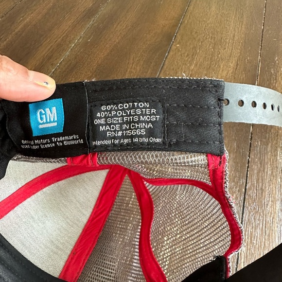 NWOT Chevrolet Corvette trucker-style baseball cap. - Picture 7 of 11